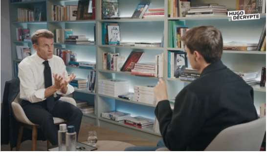 Travers interviews Macron