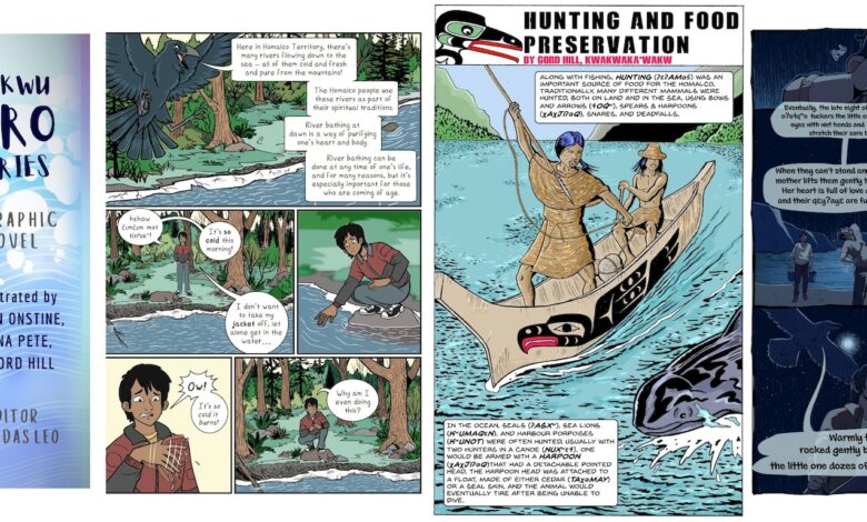 Graphic novel brings Xwémalhkwu (Homalco) Elders’ voices to a new generation Graphic novel brings Xwémalhkwu (Homalco) Elders’ voices to a new generation
