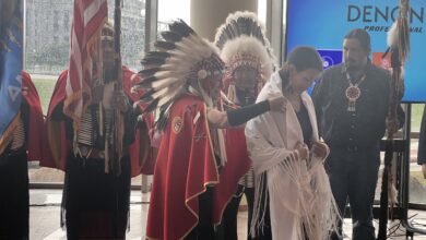 Native storytelling cemented with N. Scott Momaday ceremony